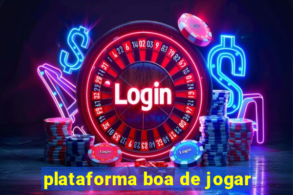 plataforma boa de jogar